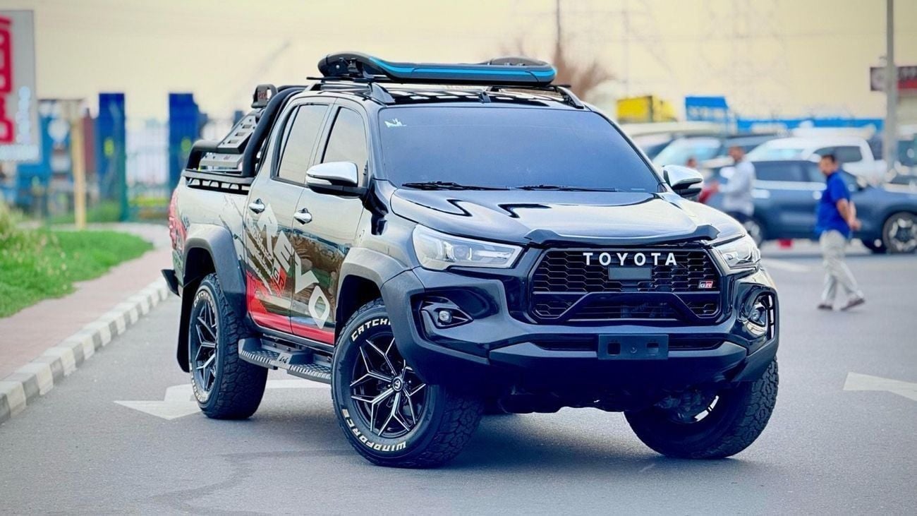 Toyota Hilux 2017 FACE-LIFTED 2025 GR SPORT OFF-ROAD V4 GCC IN EXCELLENT CONDITION