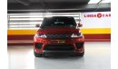 Land Rover Range Rover Sport Supercharged Range Rover Sport Supercharged 2019 GCC under Agency Warranty with Flexible Down-Payment