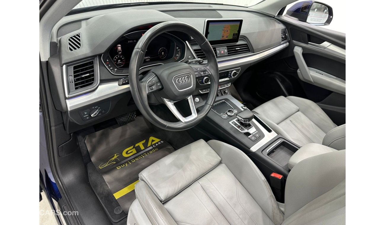 Audi Q5 45 TFSI Quattro Basic 2018 Audi Q5 45TFSI Quattro S Line, May 2025 Warranty, Full Al Naboodah Servic