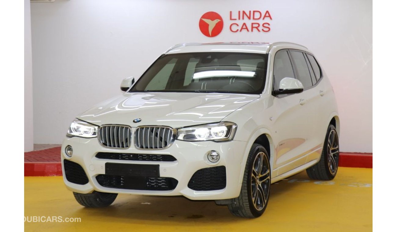 بي أم دبليو X3 BMW X3 X-Drive 28i M-Sport 2017 GCC under Agency Warranty with Zero Down-Payment.