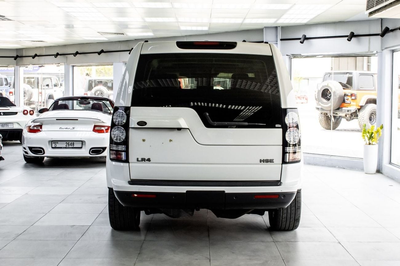 Land Rover LR4 HSE Land Rover LR4 2014 GCC specs