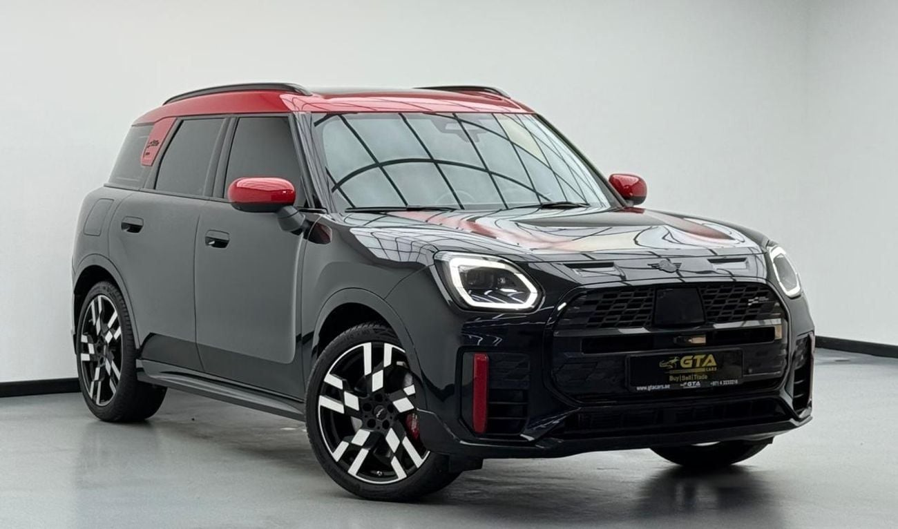 Mini Cooper Countryman 2025 MINI Cooper Countryman JCW, 5 Years MINI Warranty + Service Pack, Very Low Km, GCC