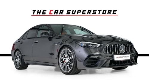 Mercedes Benz C63 AMG S E PERFORMANCE 827 KMS ONLY-Graphite Grey Metallic-The Best Sports Sedan