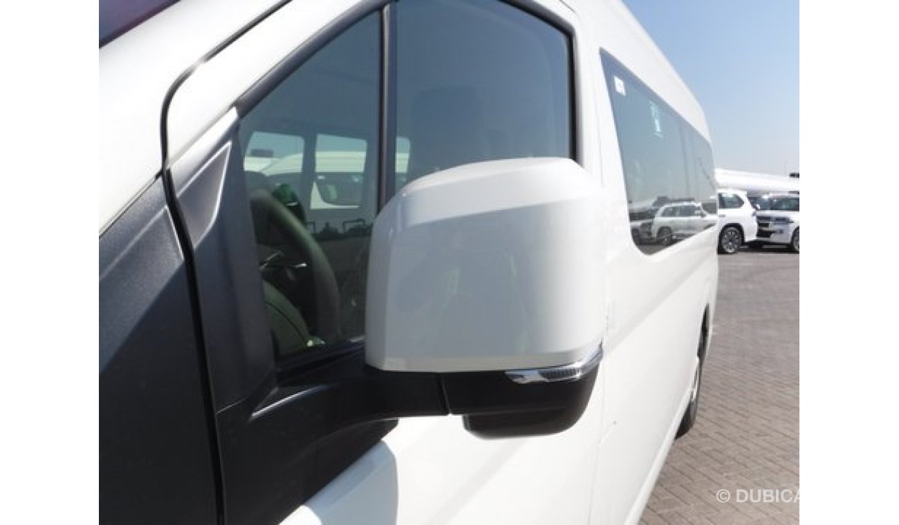 Toyota Hiace GL 3.5L Petrol A/T -22YM - 13 Seater - 3 Point _WHT (FOR EXPORT ONLY)