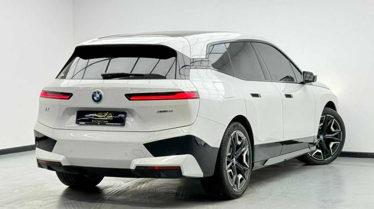 BMW iX 2024 BMW iX xDrive50, 2027 BMW Warranty, 2029 BMW Service Pack, Full BMW Service History,Low Km, GCC