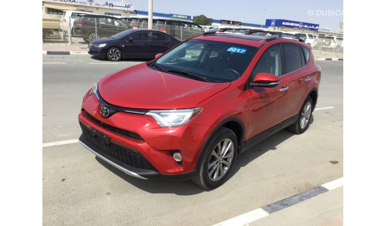 Toyota RAV4 2017 RED SE PLATINUM FULL OPTION
