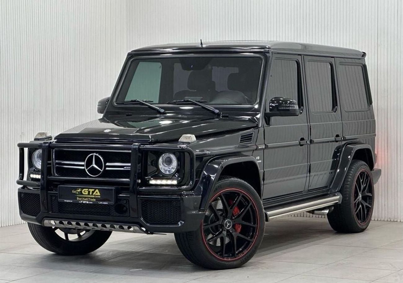 Mercedes-Benz G 63 AMG Std 5.5L 2016 Mercedes Benz G63 AMG 463 Edition, Service History, Carbon Fiber Package, GCC