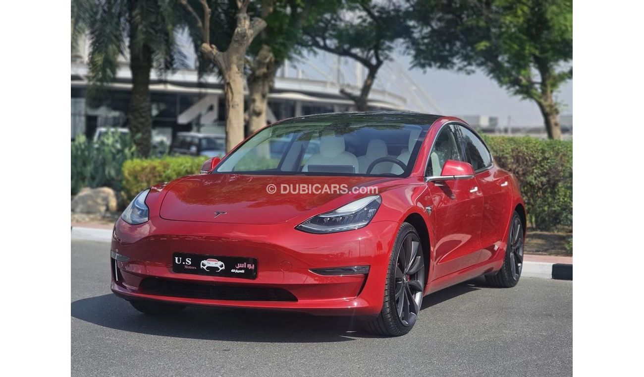 تسلا موديل 3 برفورمانس