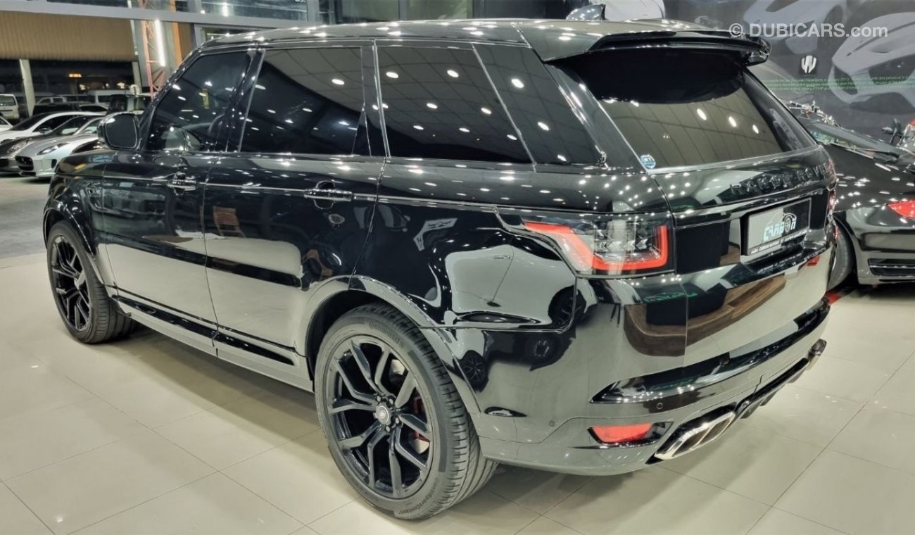 لاند روفر رانج روفر سبورت أس في آر RANGE ROVER SPORT SVR 575HP 2019 IN BEAUTIFUL CONDITION FOR 395K AED