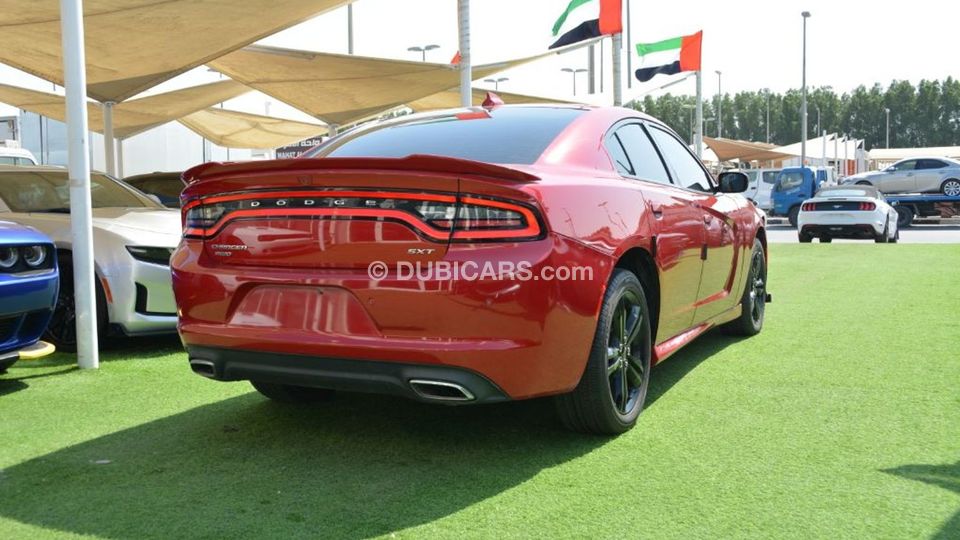 Used Dodge Charger With SRT body kit, can not be exported to KSA 2015