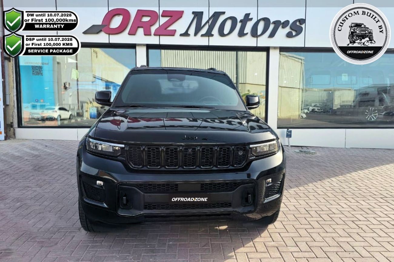Jeep Grand Cherokee Overland 3.6L / 5 Years Dealer Warranty and 5 Years Dealer Service Package