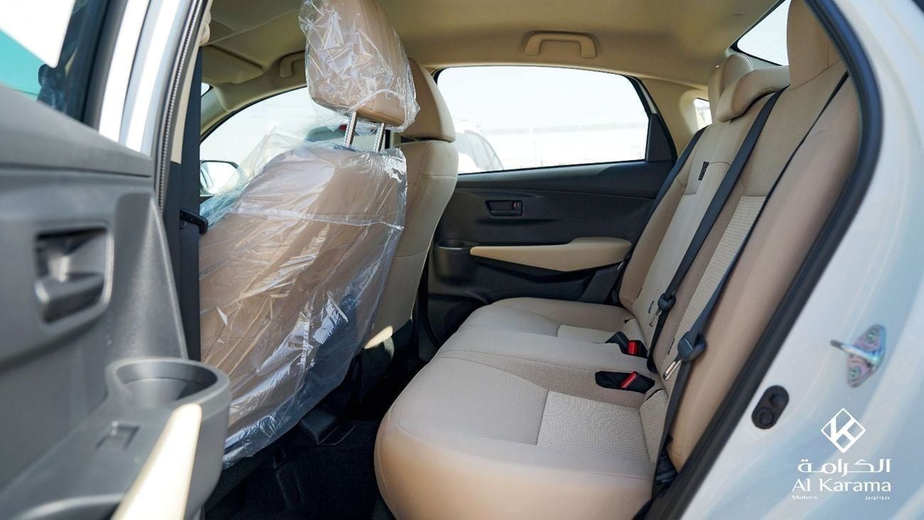 تويوتا يارس Y 1.3L - Digital AC | Alloy Wheels | Rear Camera | Touchscreen Audio System