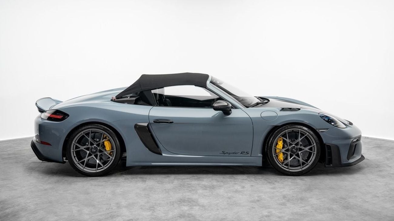 Porsche 718 Spyder RS Weissach - 2023 - Euro Specs