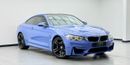 BMW M4 STD 2017 BMW M4 Coupe, Service History, Carbon Fiber Package, Fully Loaded, Excellent Condition, GCC