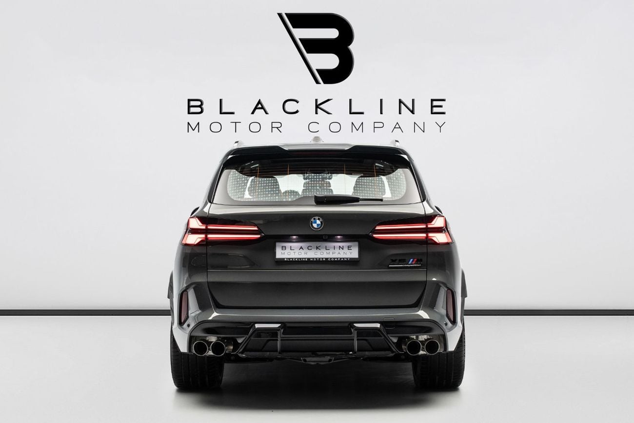 BMW X5 M BUY NOW, PAY 2027 | THE BLACKLINE STANDARD | October 2030 BMW Warranty &amp; Service Contract, GCC