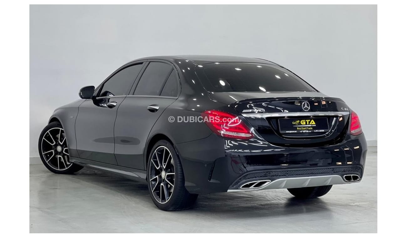 Mercedes-Benz C 43 AMG 2016 Mercedes-Benz C43 AMG 4MATIC, Full Service History, Warranty, GCC