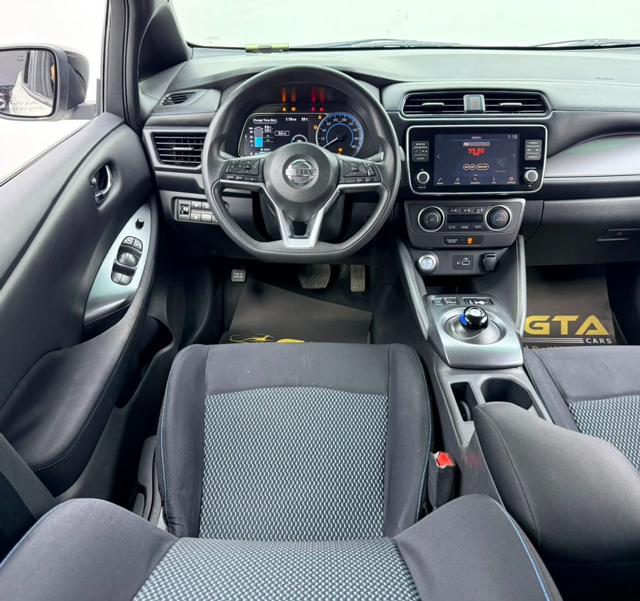 نيسان ليف 2019 Nissan Leaf, Very Low Km, Zero Emission, Fully Loaded, Excellent Condition, GCC