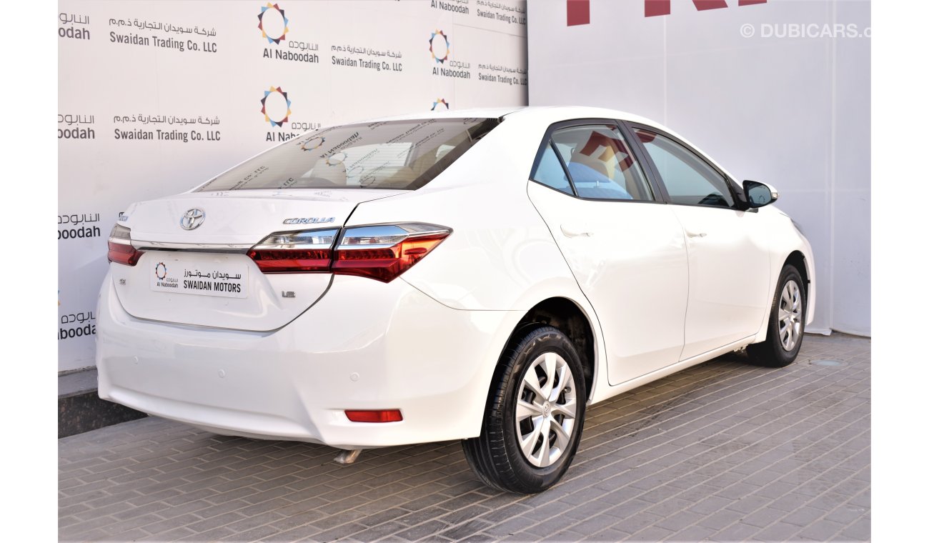 Toyota Corolla AED 1270 PM | 0% DP | 1.6 SE 2019 GCC DEALER WARRANTY