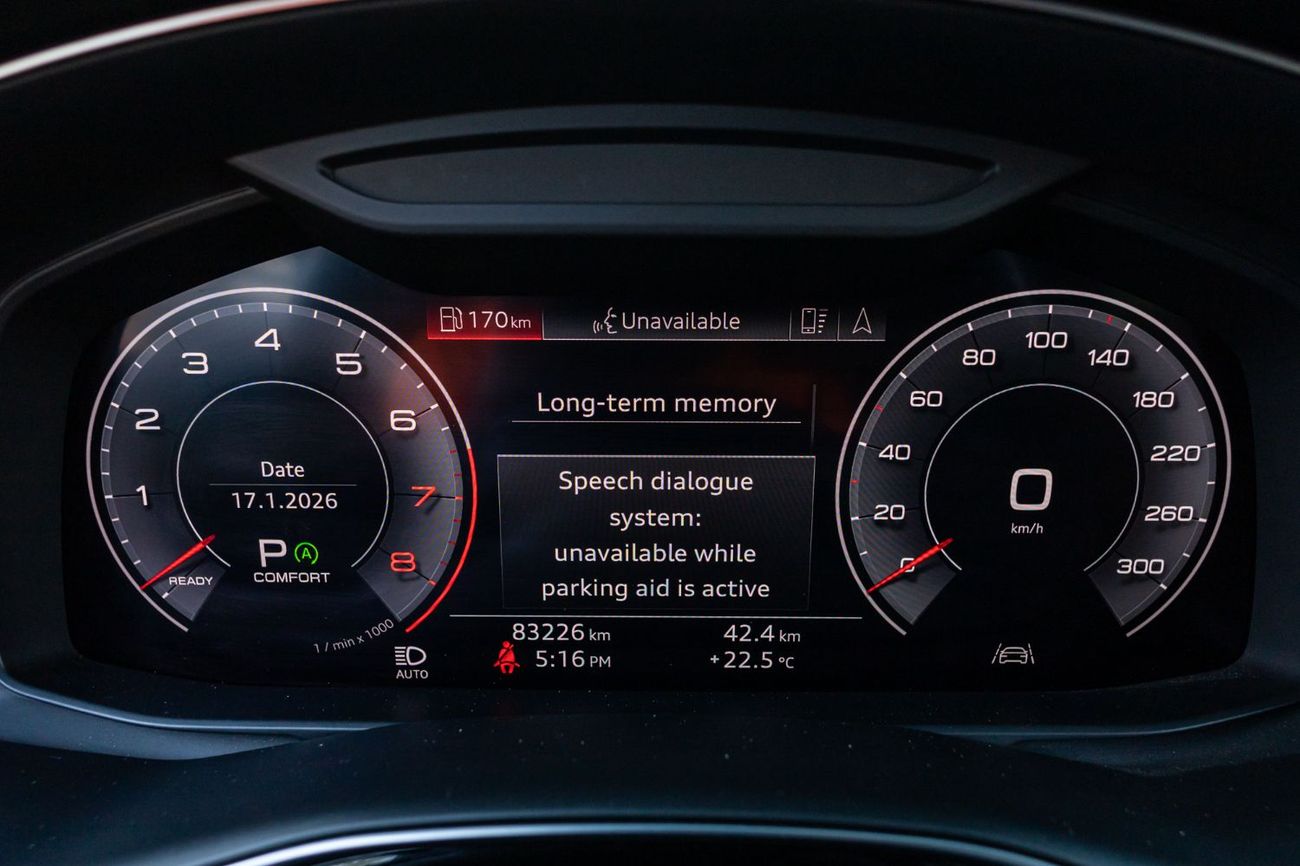 Audi Q8 55 TFSI quattro S-Line 3.0L (340 HP) Audi Q8 55TFSI Quattro S-Line 2019 GCC under Warranty with Flex