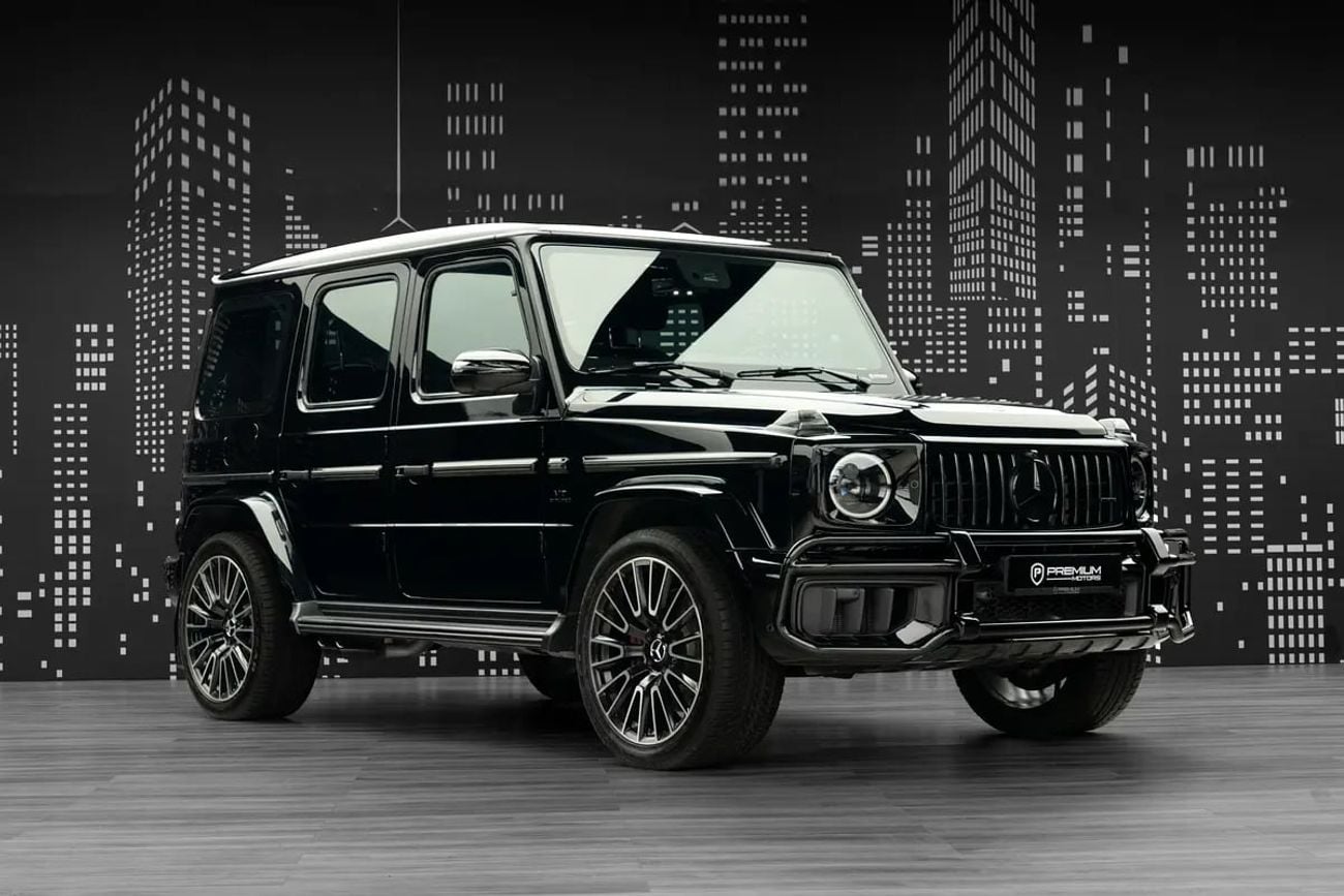 Mercedes-Benz G 63 AMG 4MATIC SUV MERCEDES | G63 AMG | FULL BODY KIT 2025 | GCC SPECS DEALER WARRANTY + SERVICE CONTRACT GA