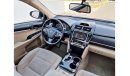 Toyota Camry S 2.5L - 4 Cylinder - Fully agency maintained - Bank Finance Facility