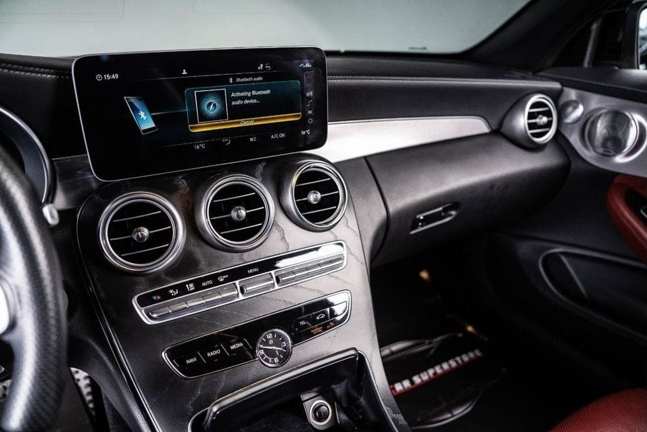 Mercedes-Benz C 43 AMG Std 3.0L 2019 - MERCEDES BENZ C43 AMG - GCC - SERVICE HISTORY - WARRANTY AVAILABLE 12 OR 24 MONTHS