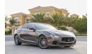 Maserati Ghibli | AED 2,135 Per Month | 0% DP | Fully Loaded! - Exceptional Condition!