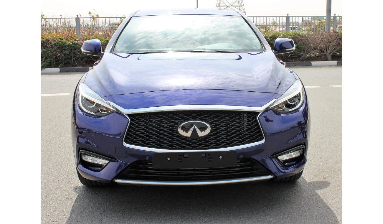 Infiniti Q30 2019 / GCC / FREE SERVICE CONTRACT UP TO 45K OR 2021 / WARRANTY TO 2023 UNLIMITED K.M