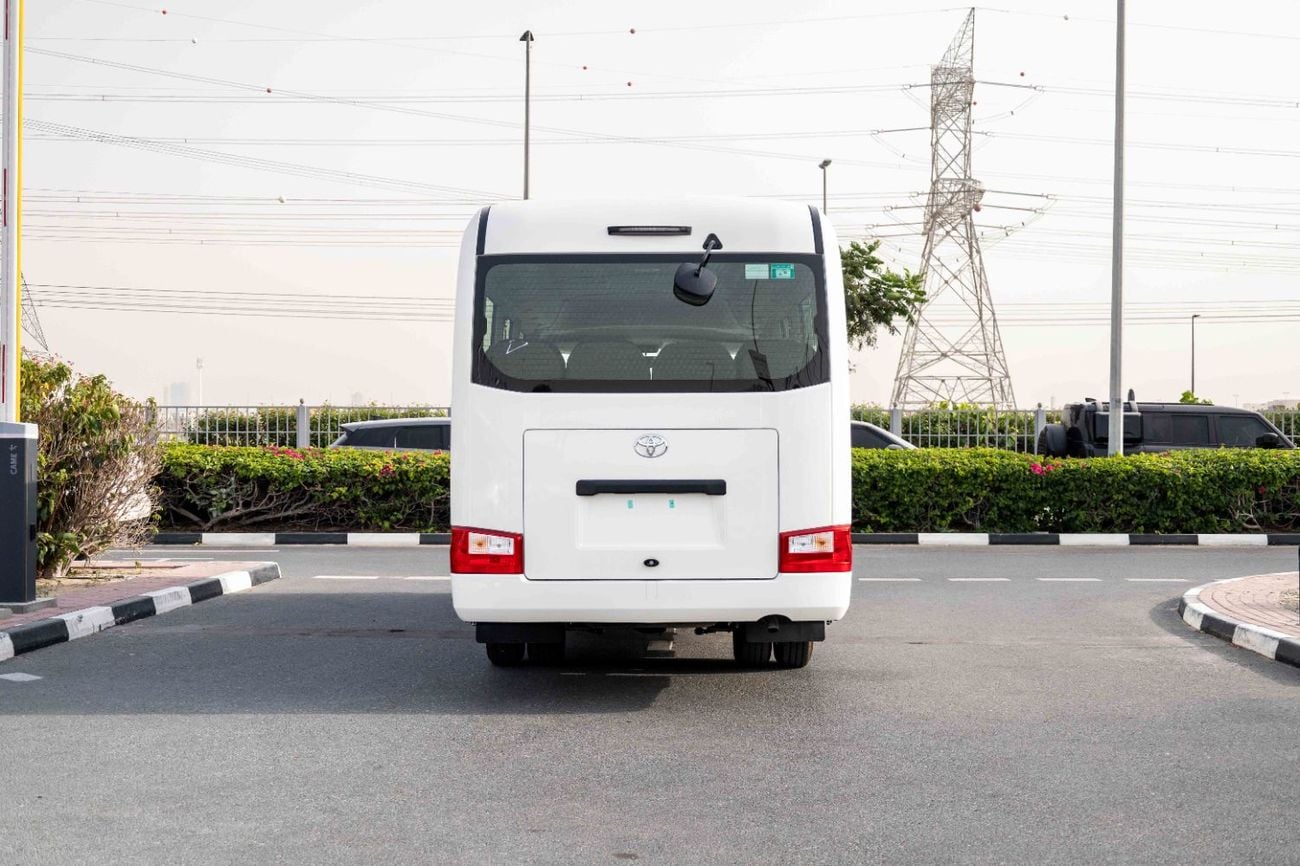 تويوتا كوستر 23 Seater 4.2L - White Inside Grey | Export Only
