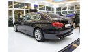 بي أم دبليو 520 EXCELLENT DEAL for our BMW 520i ( 2013 Model! ) in Black Color! GCC Specs