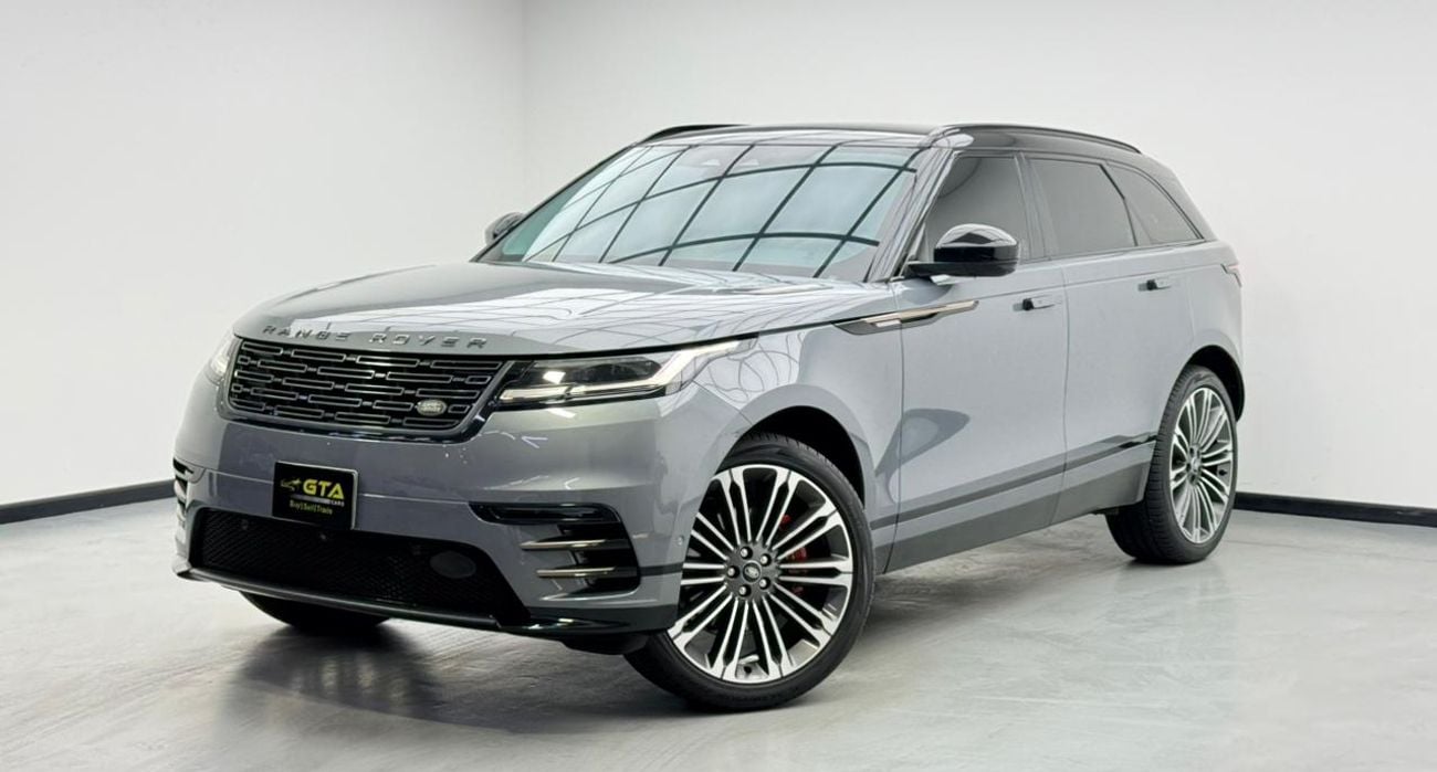 لاند روفر رينج روفر فيلار 2025 Range Rover Velar P250 R-Dynamic SE, 2029 LR Warranty + Service Pack, Fully Loaded, GCC
