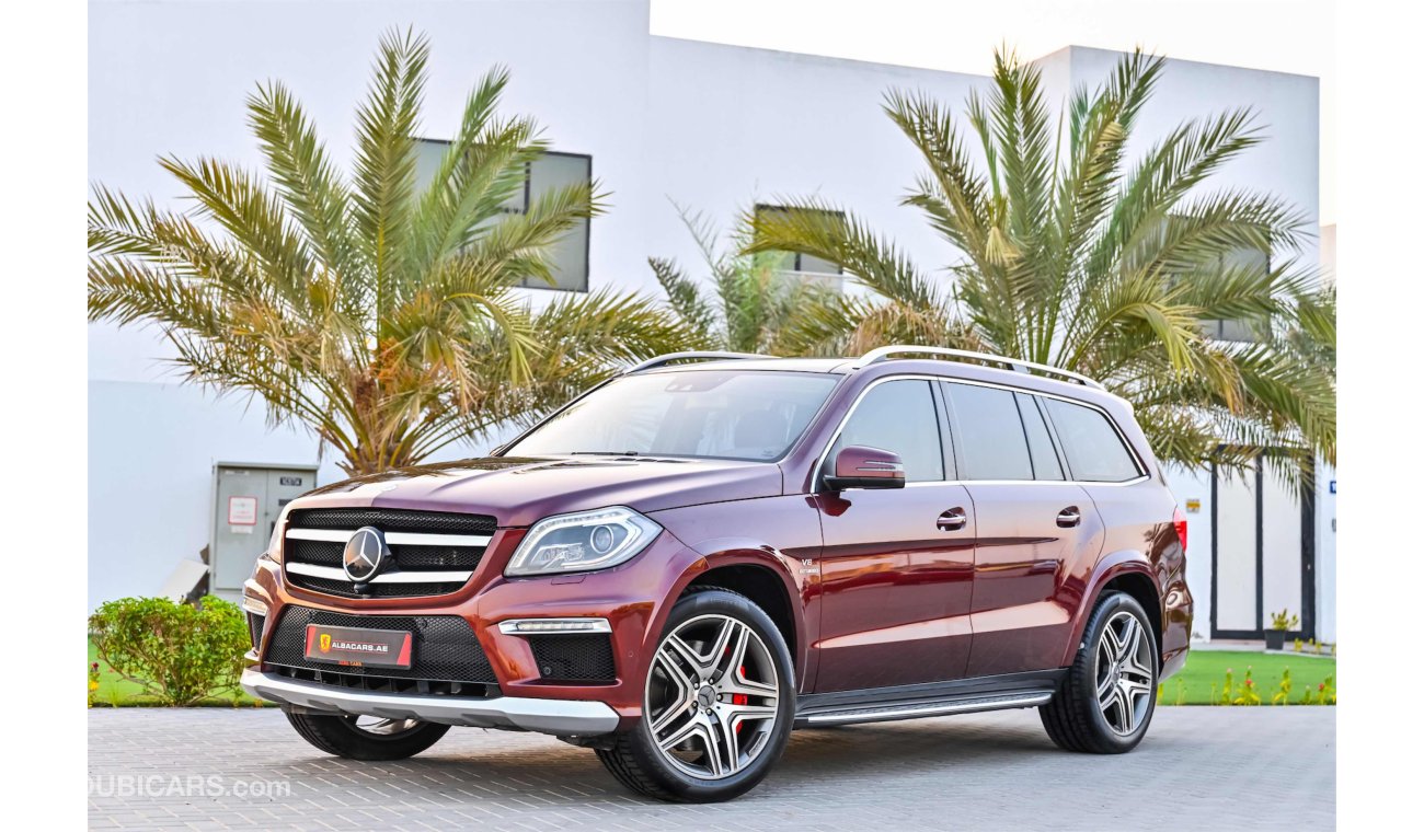 مرسيدس بنز GL 63 AMG V8 Bi Turbo |  2,330 P.M | 0% Downpayment | Full Option | Exceptional Condition