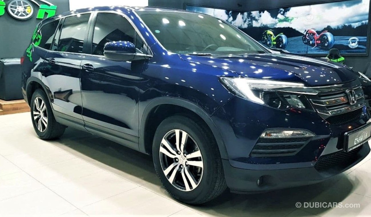 هوندا بايلوت HONDA PILOT 2017 MODEL GCC CAR IN A BEAUTIFUL CONDITION FOR ONLY 75K AED WITH INSURANCE,REGISTRATION