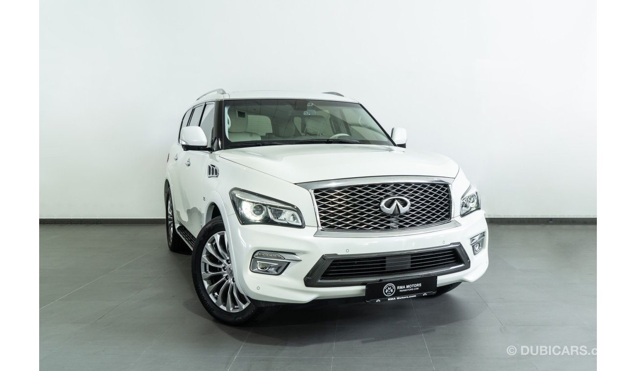 إنفينيتي QX80 2016 Infiniti QX80 Full Option Seven-Seater / Full Infiniti Service History & Infiniti Warranty Rema