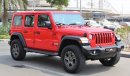 Jeep Wrangler Unlimited Sport S UNLIMITED PLUS 2018 GCC WITH AGENCY WARRANTY TILL 2024 IN MINT CONDITION