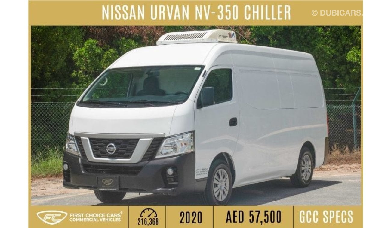 Nissan Urvan 2020 | NISSAN URVAN | CHILLER | NV-350 HIGH ROOF | N25763