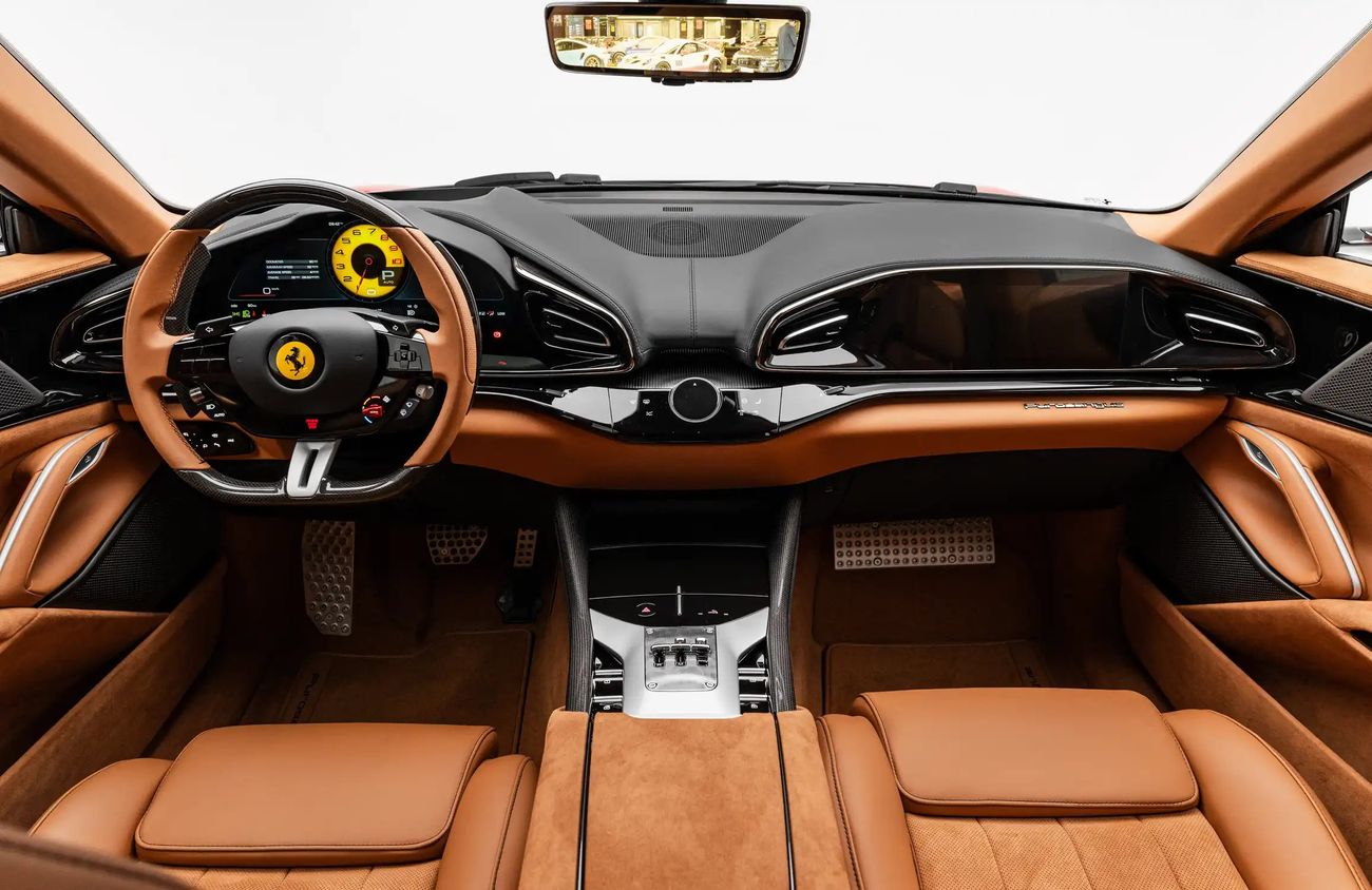 Ferrari Purosangue 6.5L V12 Naturally Aspirated Engine