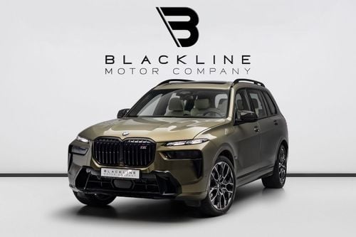 BMW X7 M60i XDRIVE BUY NOW, PAY 2027 | THE BLACKLINE STANDARD | 2030 BMW Warranty + Service, GCC, Low KMs