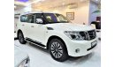 Nissan Patrol FULL SERVICE HISTORY, UNDER AGENCY WARRANTY & SERVICE 2022, ORIGINAL PAINT ( صبغ وكاله ) Nissan Patr