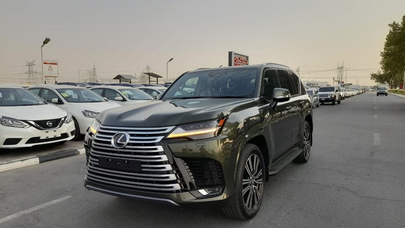 Lexus LX 500 Diesel Right-Hand drive sports luxury model top of the range with coolbox softdoor closing rear Ente
