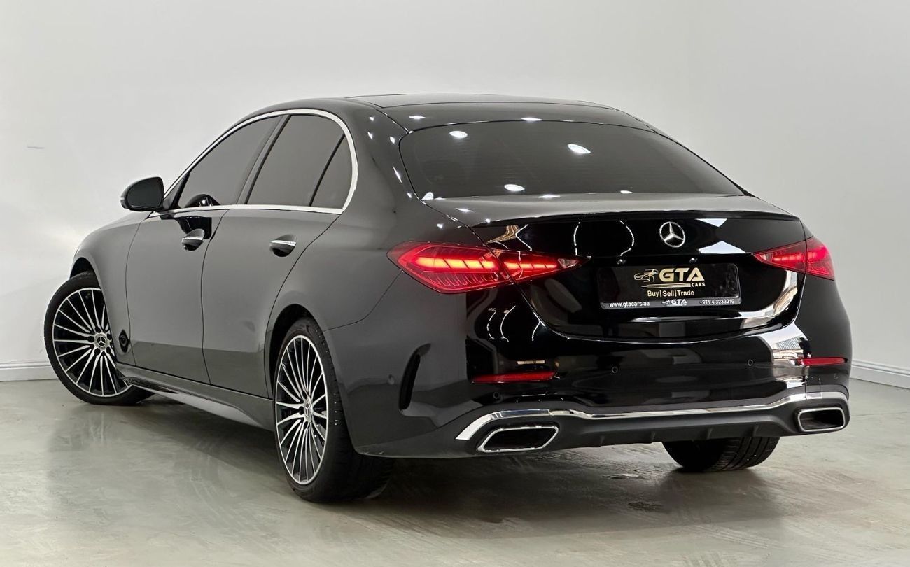 مرسيدس بنز C 200 Premium 2.0L 2022 Mercedes Benz C200 AMG Premium Plus, 2025 Mercedes Warranty, Very Low Kms, GCC