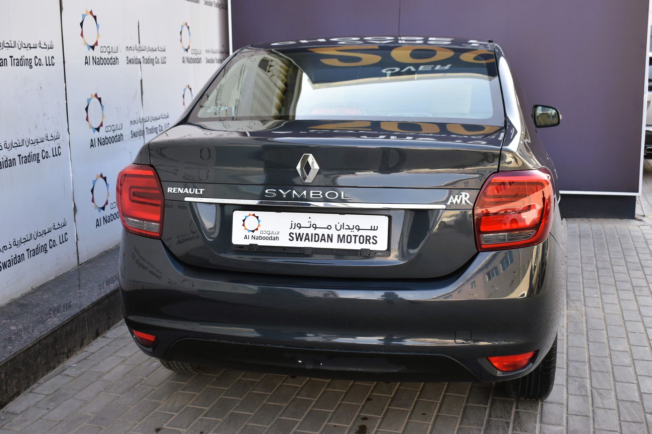 رينو سيمبول AED 449 PM | 1.6L PE GCC DEALER WARRANTY