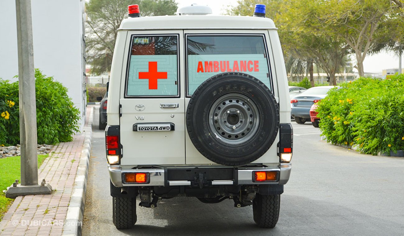 تويوتا لاند كروزر هارد توب LX 78 4.5 T-DSL , WITH AMBULANCE EQUIPMENT