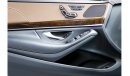 Mercedes-Benz S 450 Std Mercedes Benz S450 2019 GCC under Agency Warranty with Flexible Down-Payment