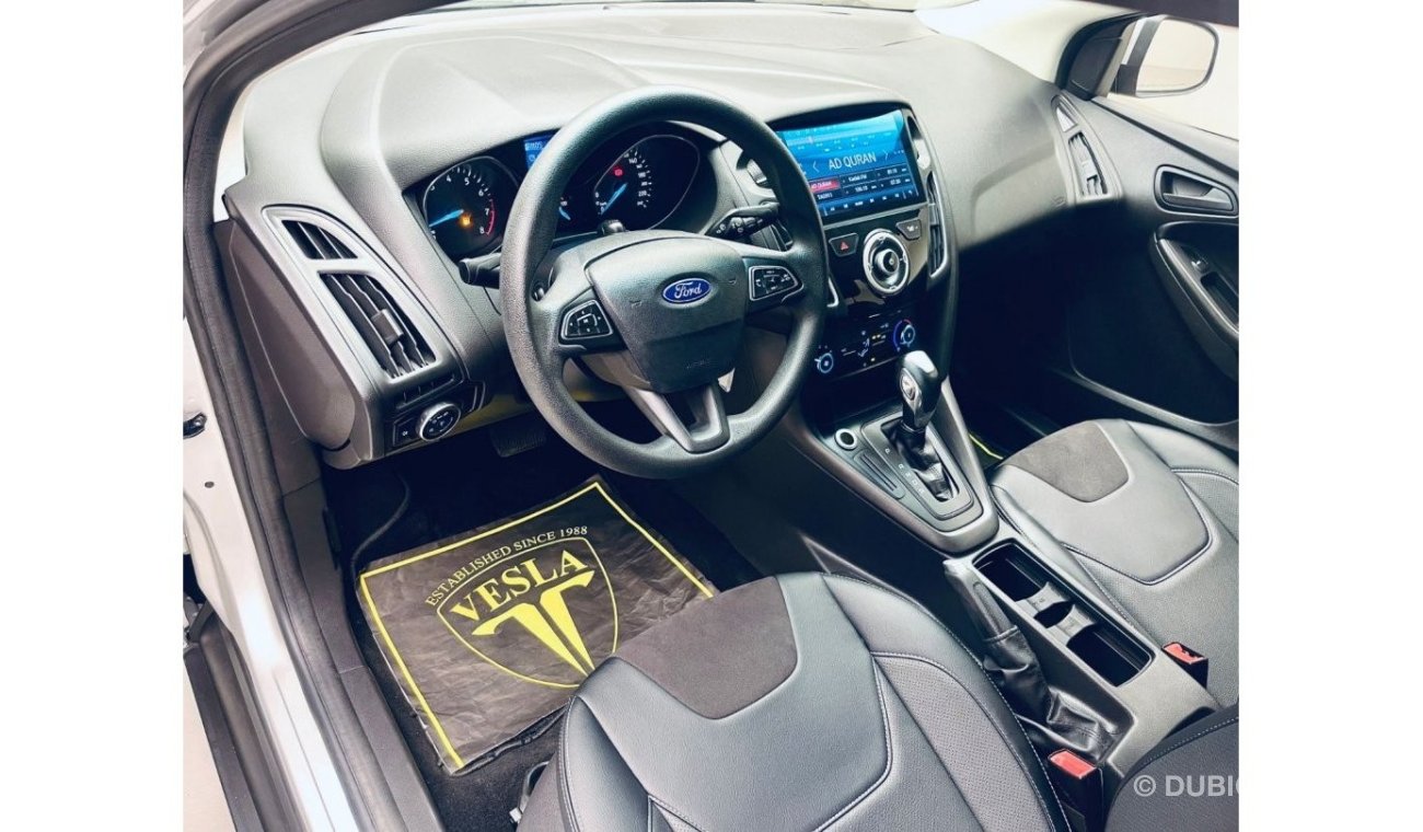 Ford Focus ECOOBOST + LEATHER SEATS + NAVIGATION + ALLOY WHEELS / GCC / 2015 / UNLIMITED KMS WARRANTY / 499 DHS