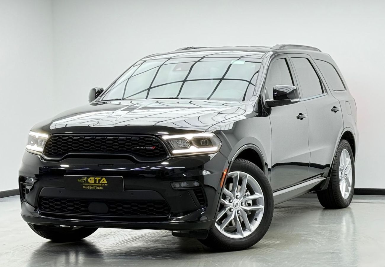 Dodge Durango GT 3.6L (292 HP) 2023 Dodge Durango GT, 2026 Agency Warranty, Agency Full Service History, GCC