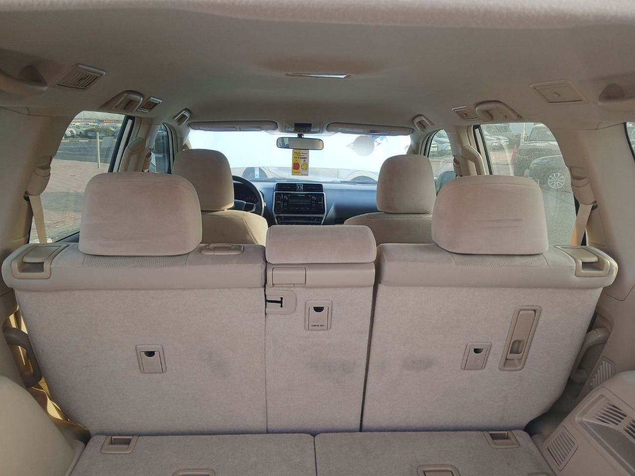 Toyota Prado Toyota prado 2021Model 2.7 v4 petrol Engine Colour White Transmission Automatic Interior.Begie 7seat