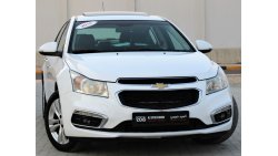 Chevrolet Cruze Chevrolet Cruze 2016 GCC number one full option in excellent condition without accidents, very clean