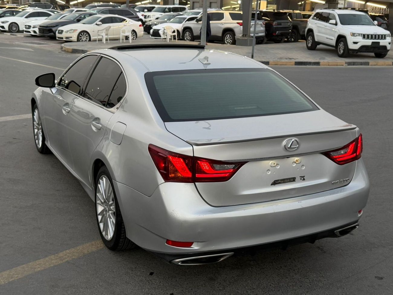 لكزس GS 350 F-Sport 3.5L فل اوبشن بفتحة سقف