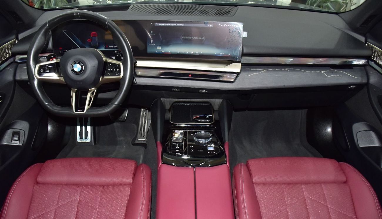 بي أم دبليو 520i EXCELLENT DEAL for our BMW 520i M-Kit ( 2024 Model ) in Grey Color GCC Specs